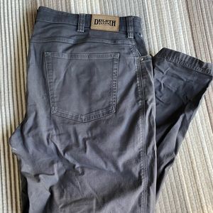 Men’s Duluth Trading Co. Flex Firehose Pants Gray 38x32